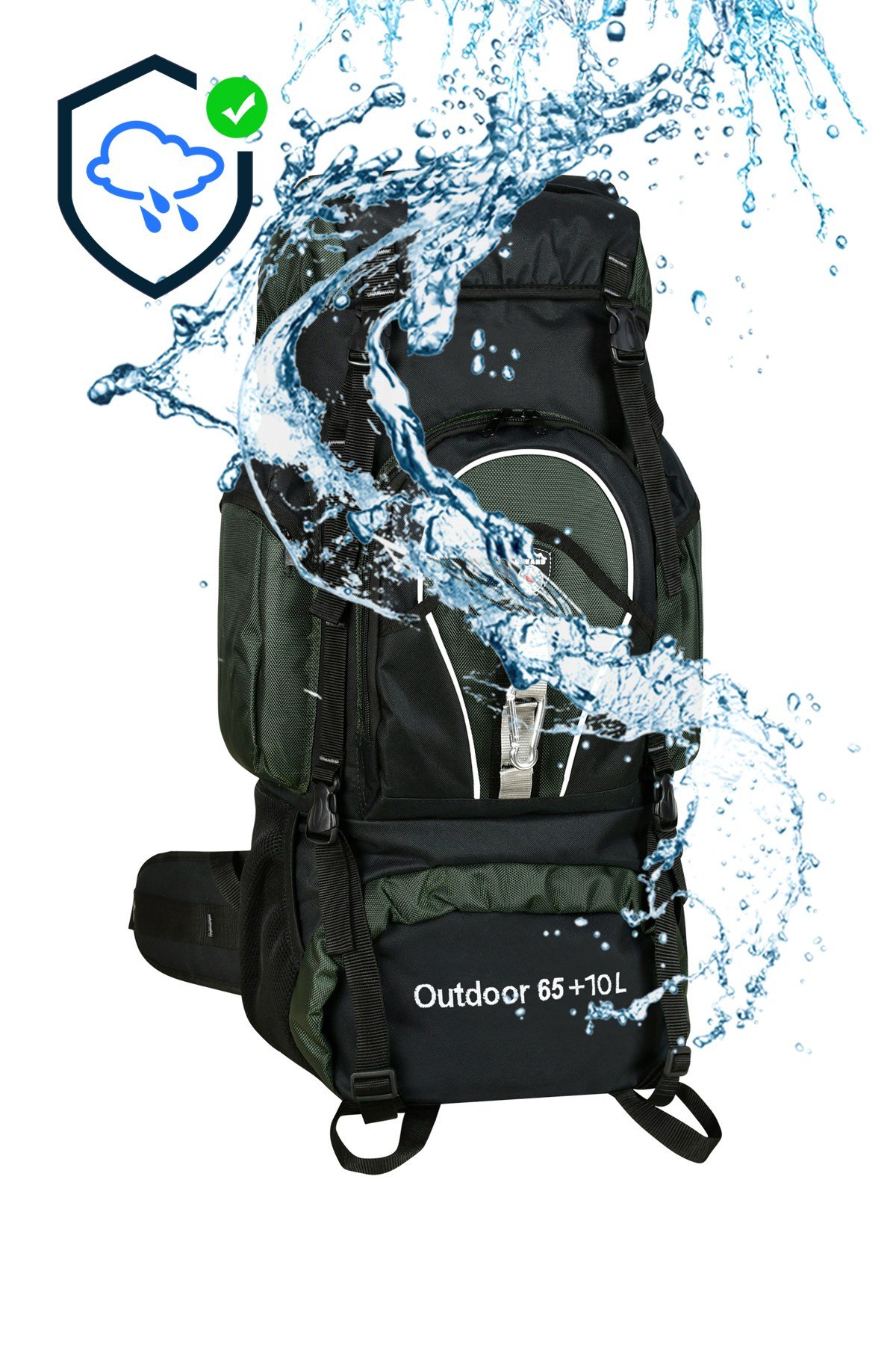 DAĞCI SIRT ÇANTASI OUTDOOR 65+10LT