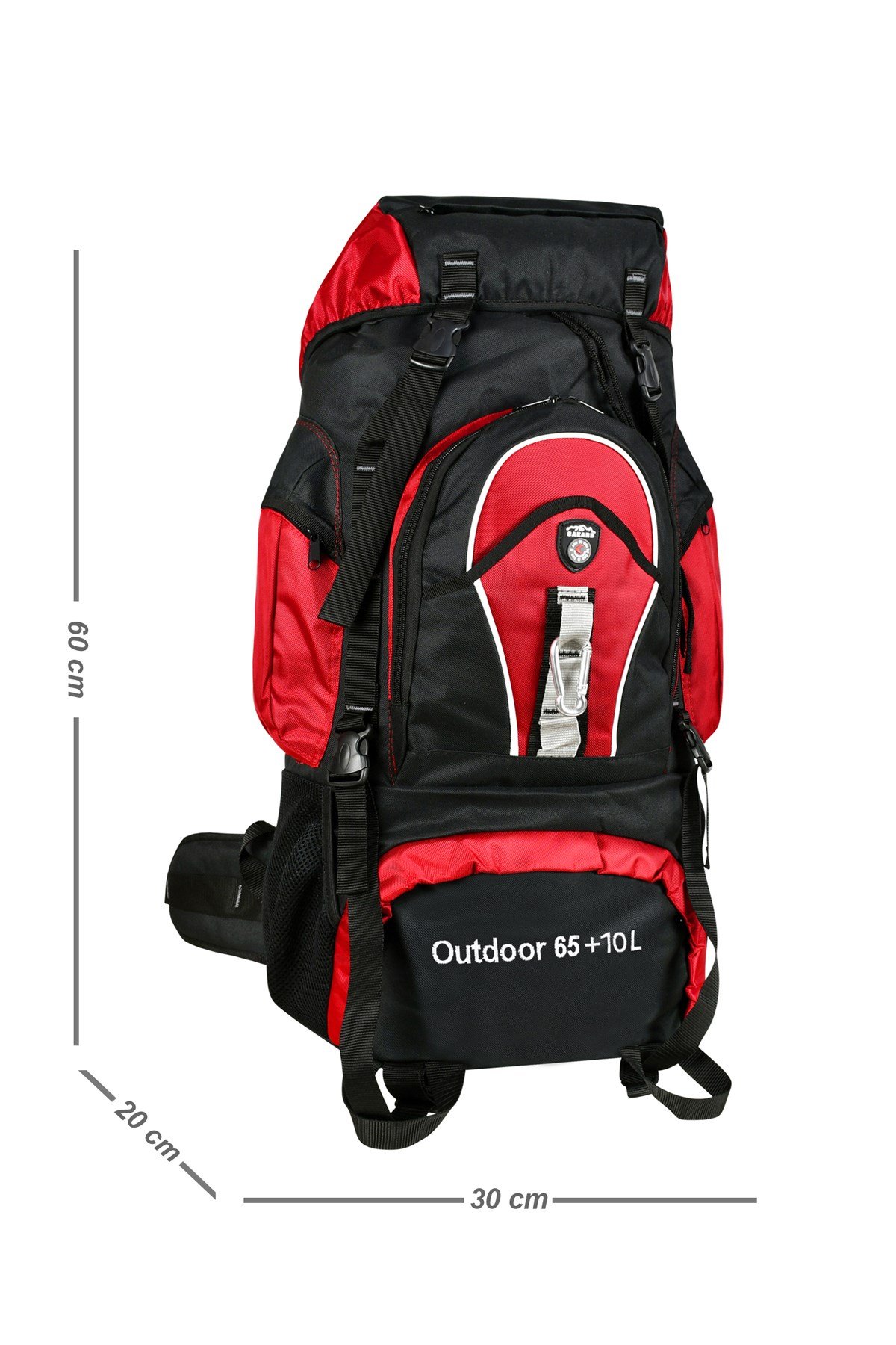 DAĞCI SIRT ÇANTASI OUTDOOR 65+10LT