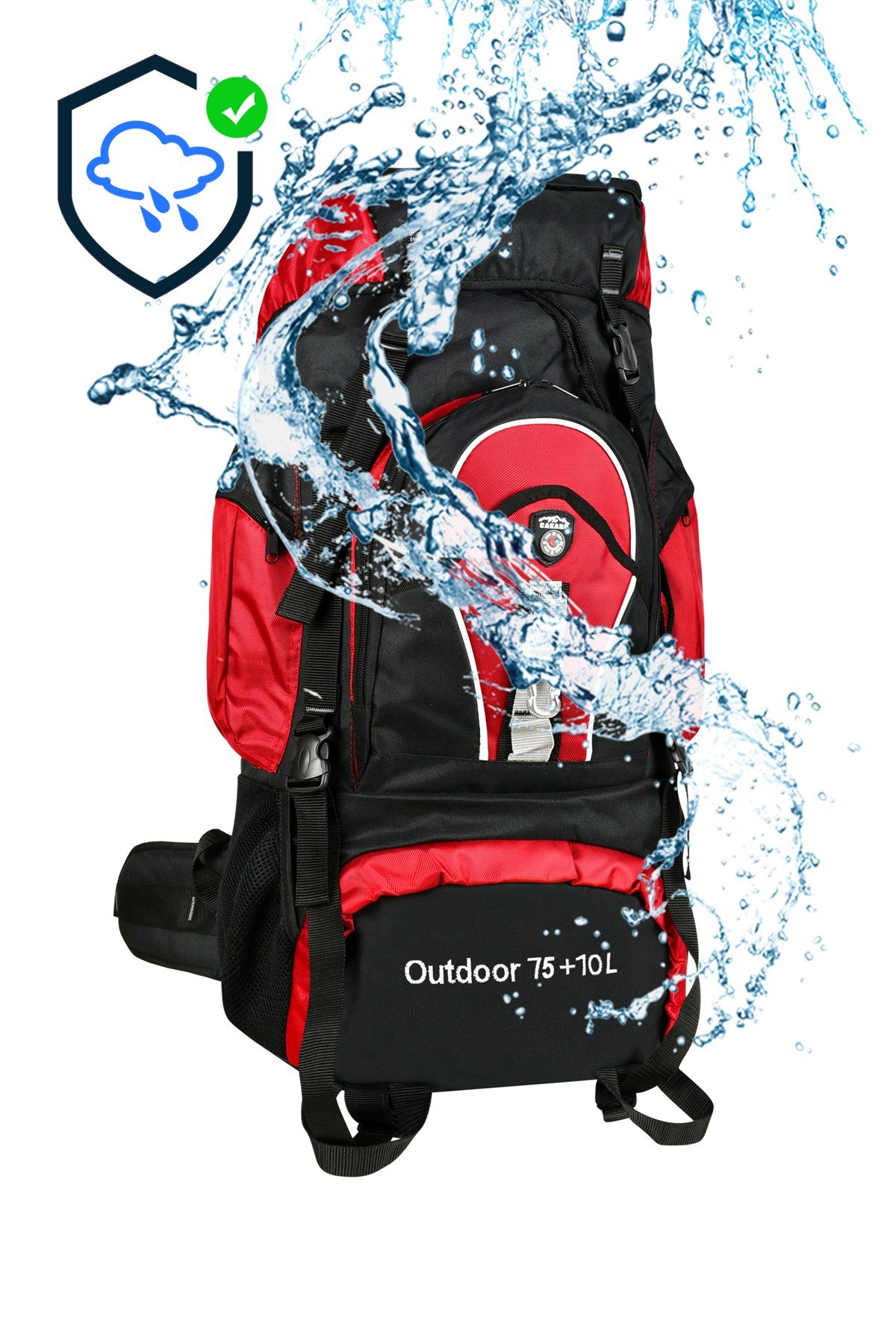 DAĞCI SIRT ÇANTASI OUTDOOR 75+10LT