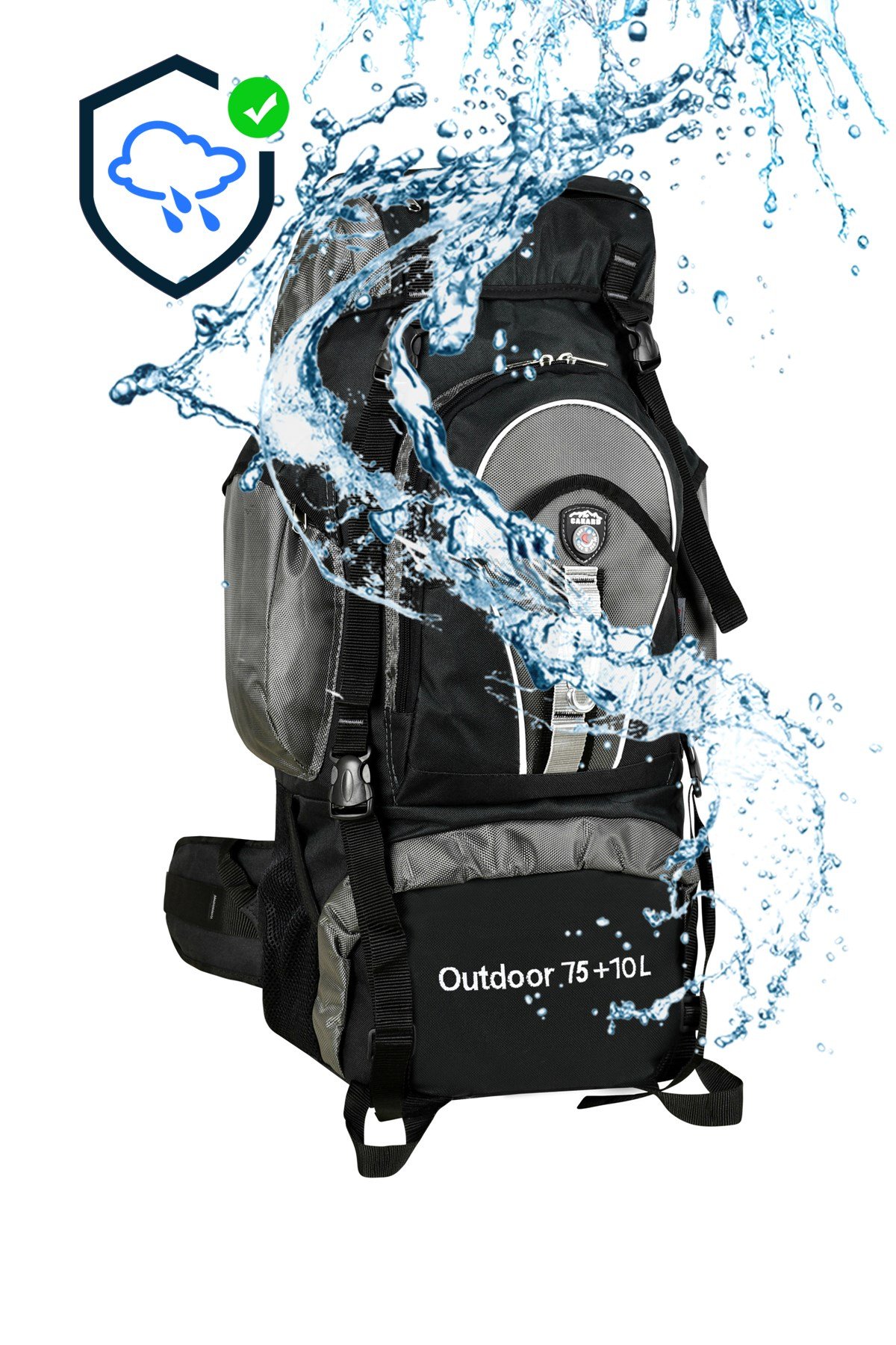 DAĞCI SIRT ÇANTASI OUTDOOR 75+10LT