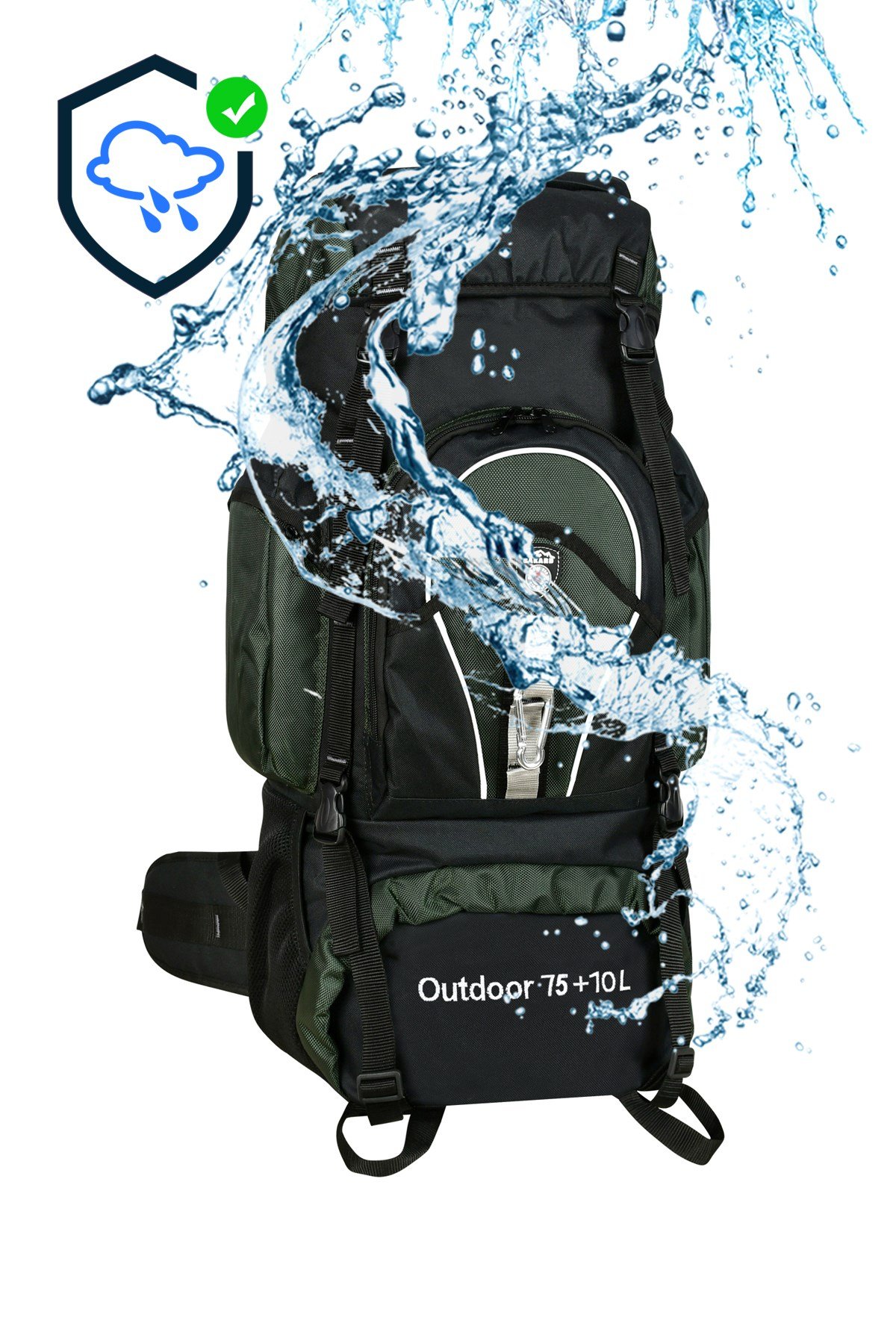 DAĞCI SIRT ÇANTASI OUTDOOR 75+10LT