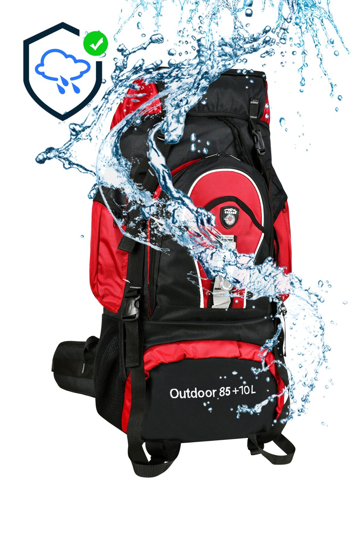 DAĞCI SIRT ÇANTASI OUTDOOR 85+10LT