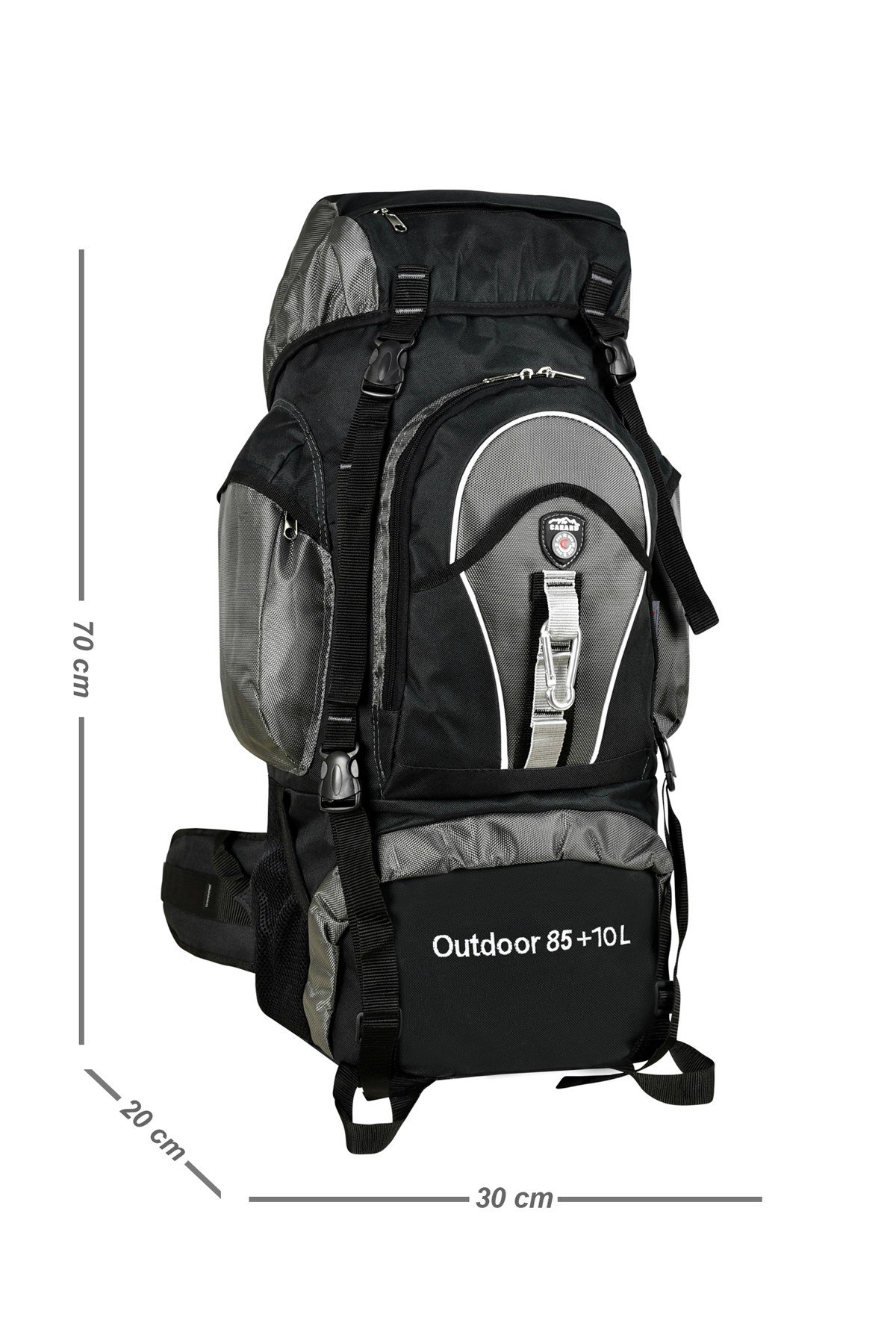 DAĞCI SIRT ÇANTASI OUTDOOR 85+10LT