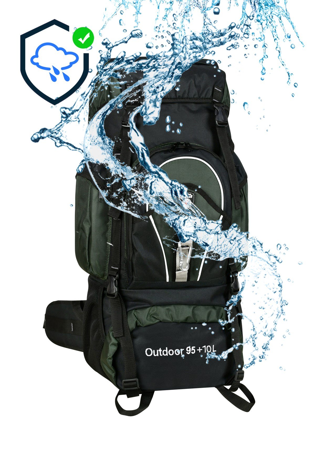 DAĞCI SIRT ÇANTASI OUTDOOR 95+10LT
