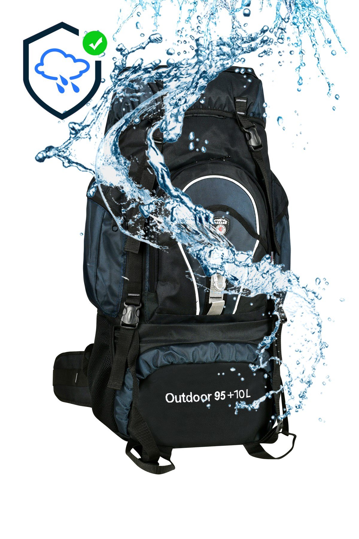 DAĞCI SIRT ÇANTASI OUTDOOR 95+10LT