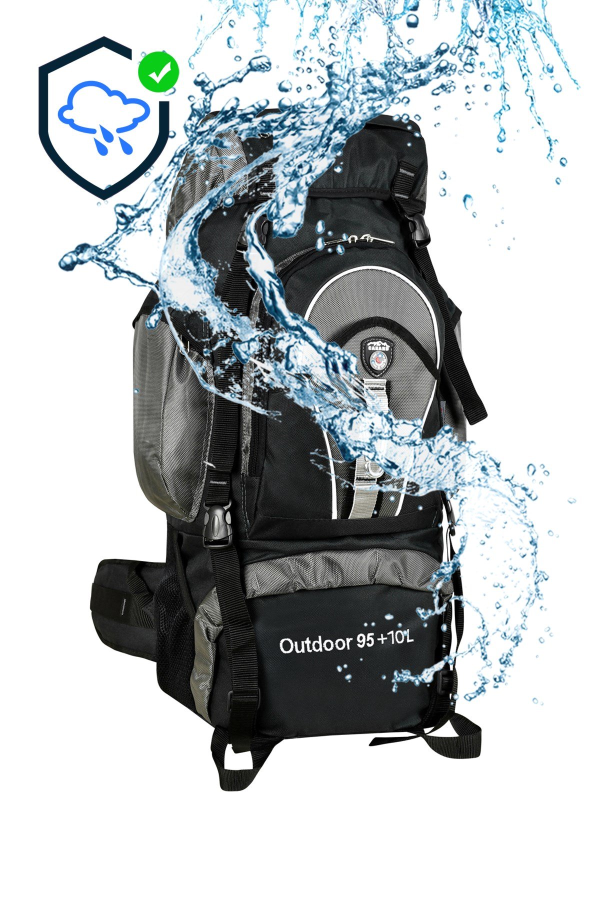 DAĞCI SIRT ÇANTASI OUTDOOR 95+10LT