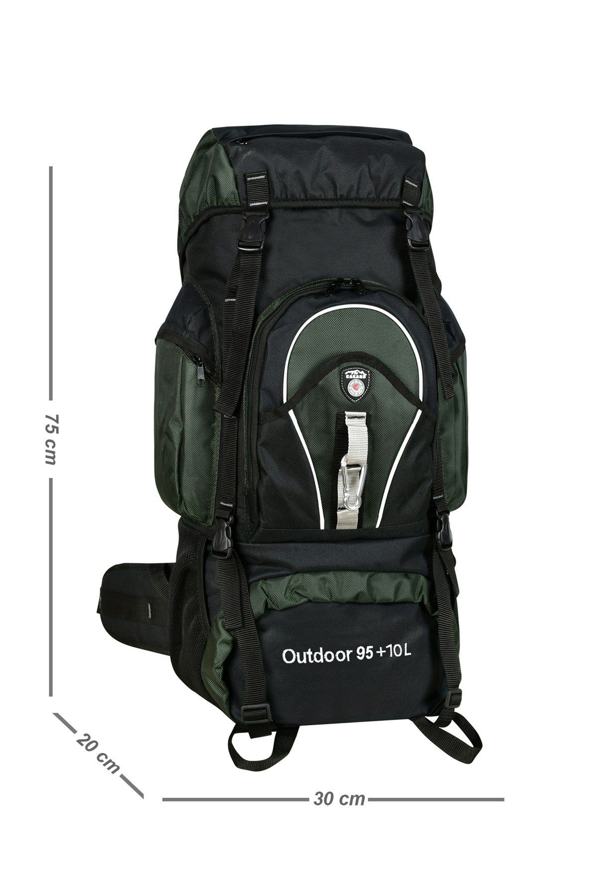 DAĞCI SIRT ÇANTASI OUTDOOR 95+10LT