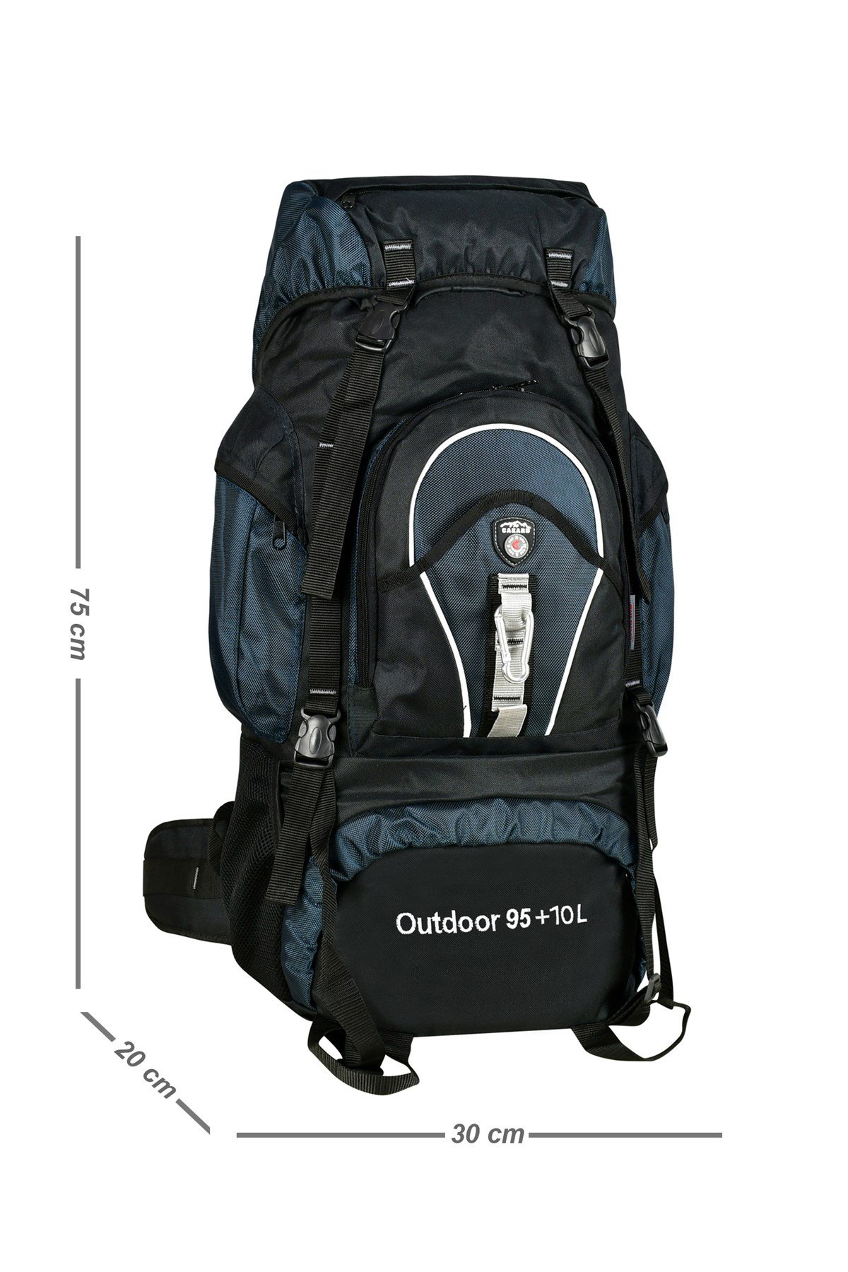 DAĞCI SIRT ÇANTASI OUTDOOR 95+10LT