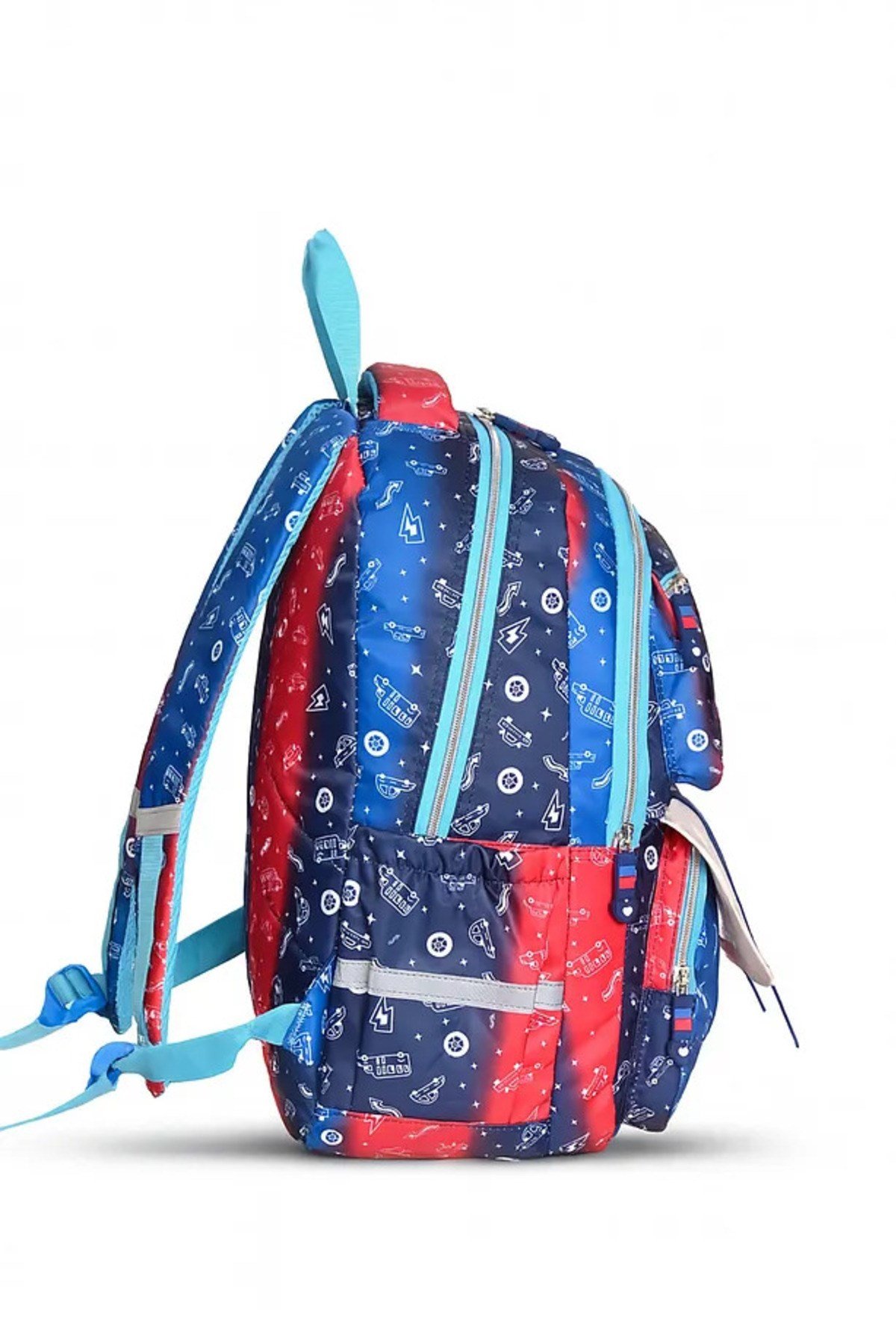 Dört Bölmeli Okul Sırt Çantası+Beslenme+Kalemlik 3 Lü Set