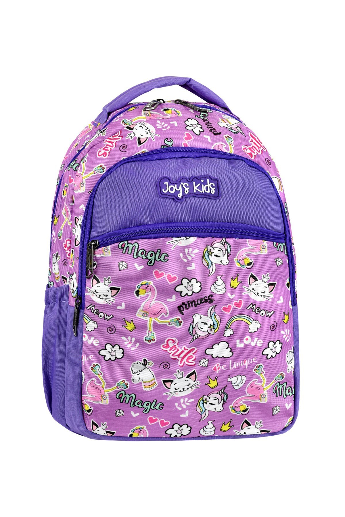 JOY'S KİDS İLKOKUL ÇANTASI BESLENME+ KALEMLİK 3'LÜ SET
