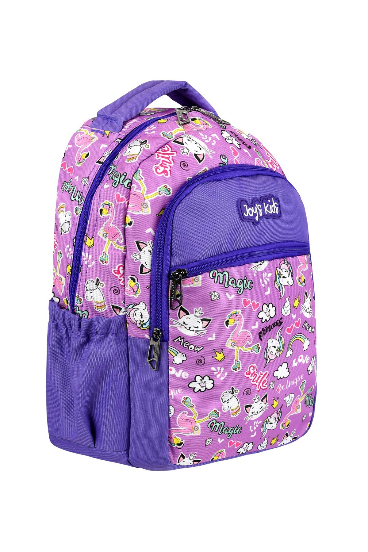 JOY'S KİDS İLKOKUL ÇANTASI BESLENME+ KALEMLİK 3'LÜ SET