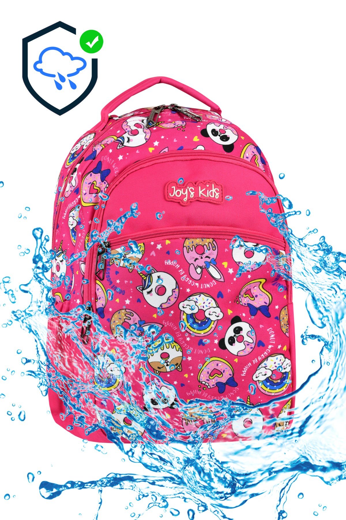 JOY'S KİDS İLKOKUL ÇANTASI BESLENME+ KALEMLİK 3'LÜ SET