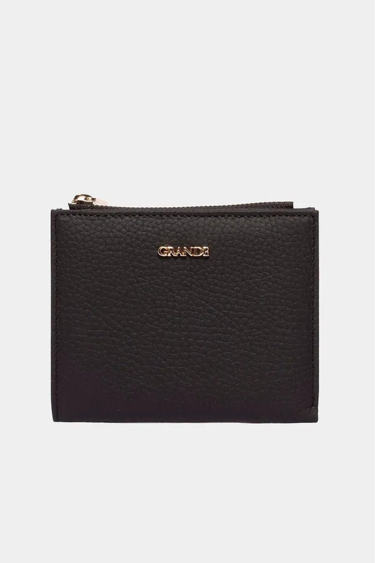 Kadın Hakiki Deri Çıtçıtlı Fermuarlı Cüzdan
