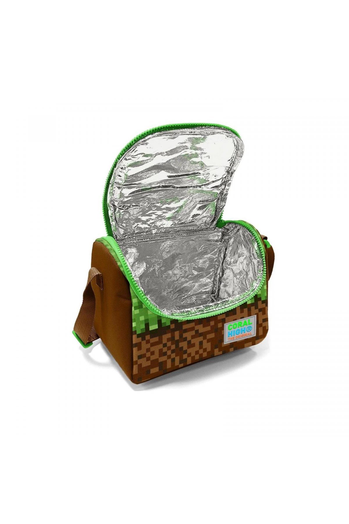 Kids Yeşil Craft High Craft Desenli Thermo Beslenme Çantası 11792