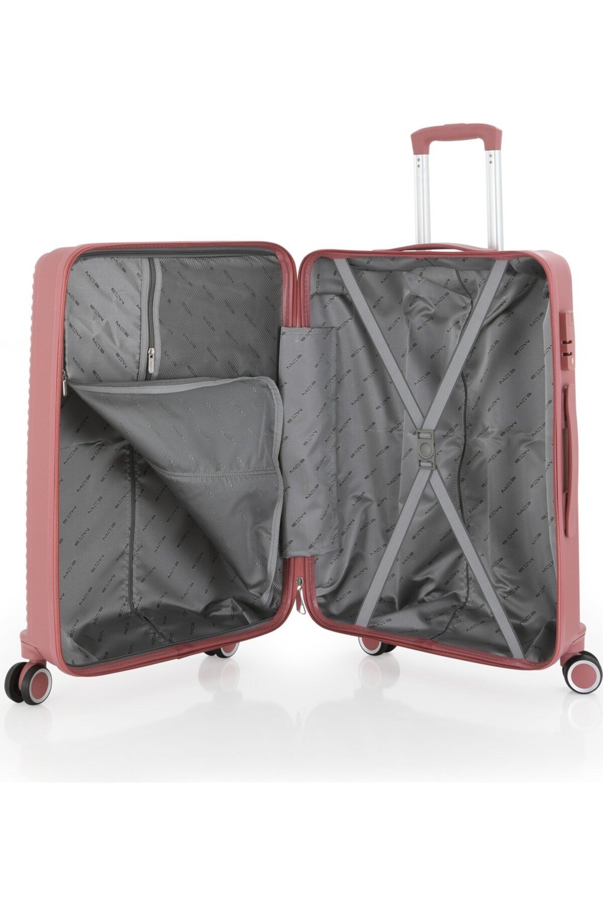 Körüklü Ultra Hafif Polipropilen Ekstra Hacim 3 Lü Valiz Seti