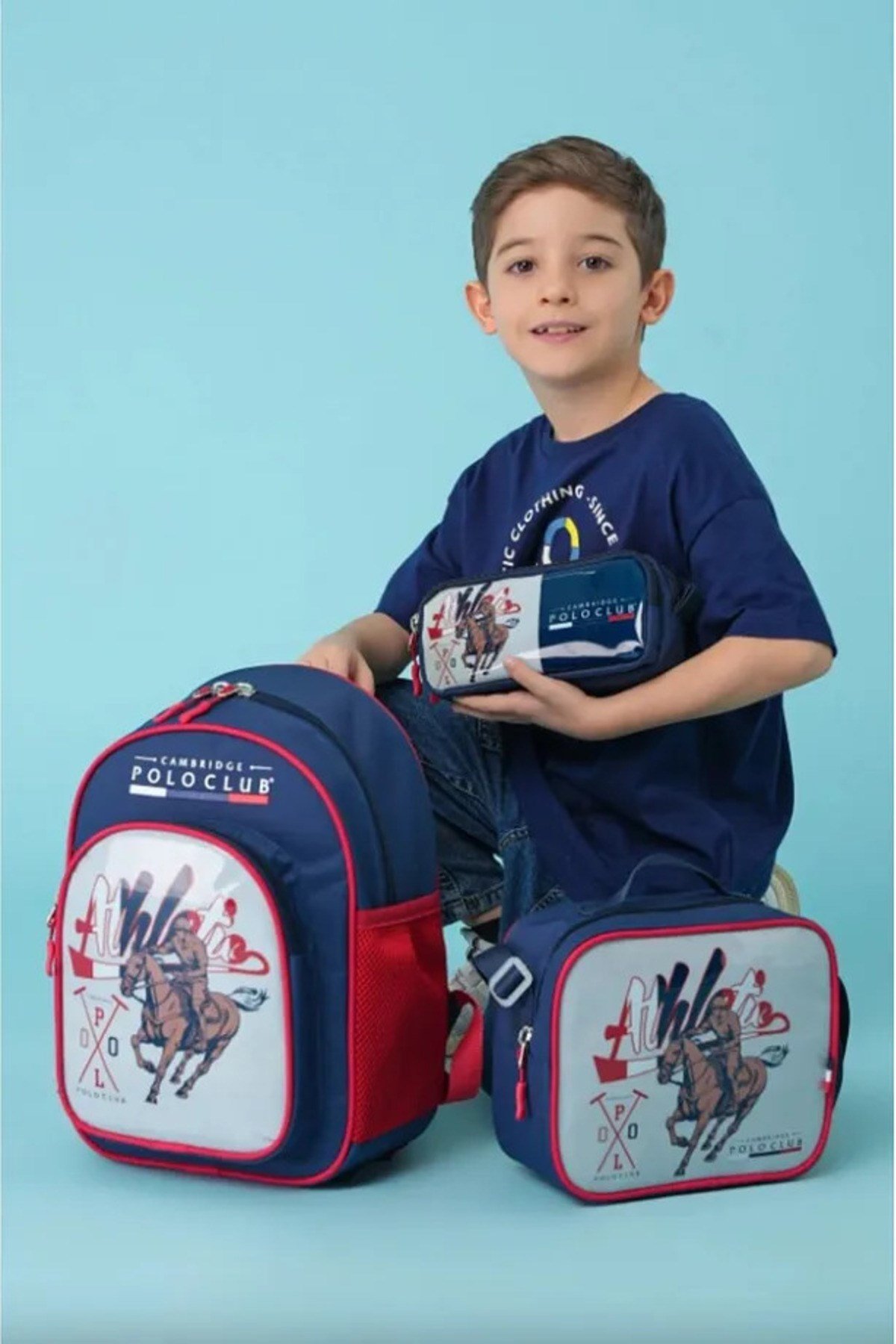 RİDERS EDİTİON Çanta+Beslenme+Kalemlik 3 Lü İlkokul Çanta Seti