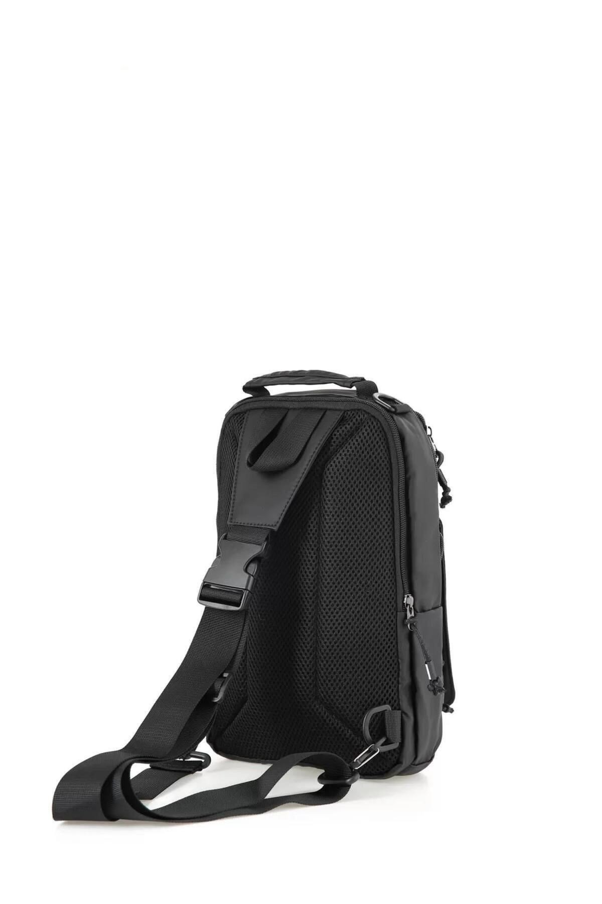 Siyah Erkek Body Bag Sırt Çantası Ççs31183