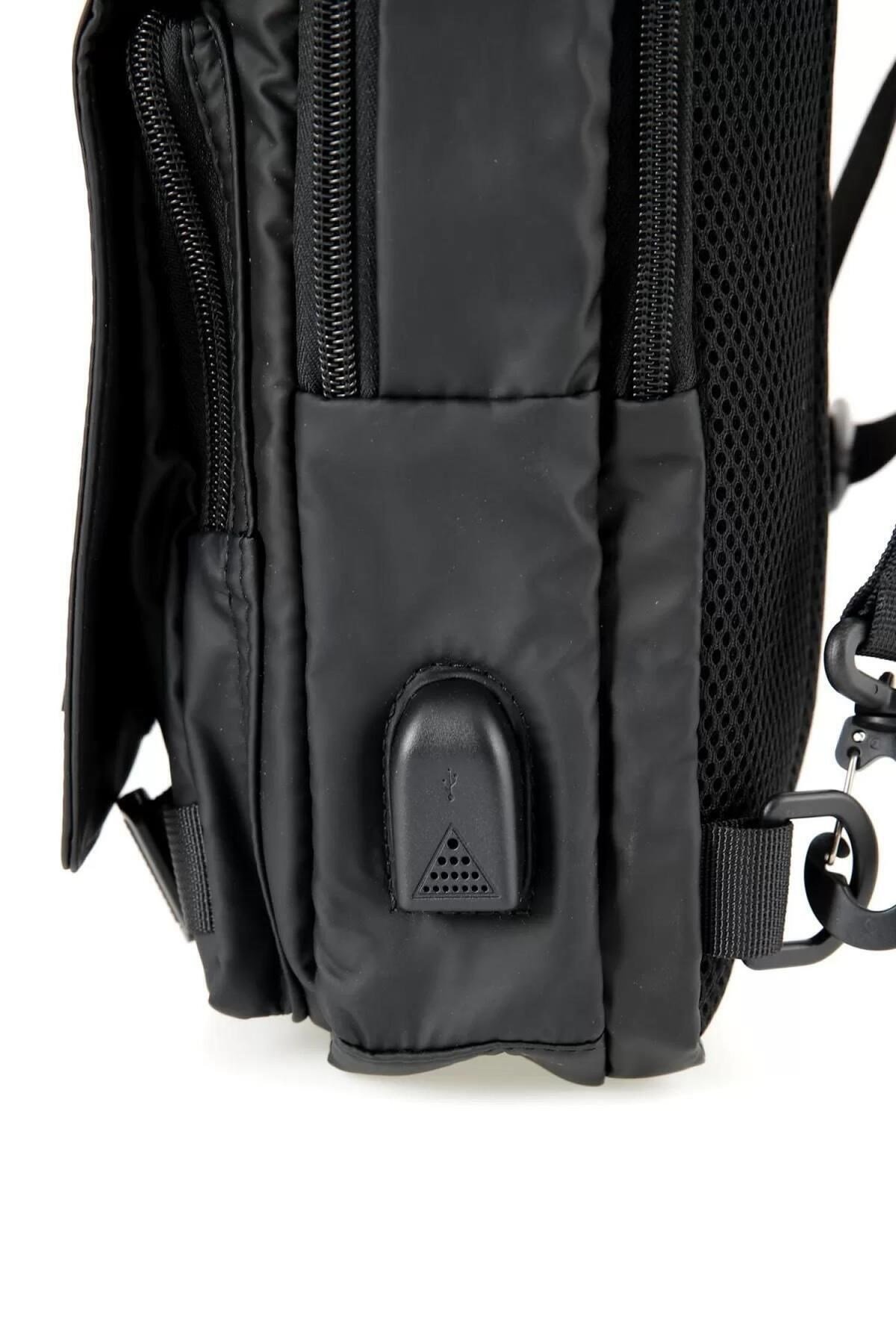 Siyah Erkek Body Bag Sırt Çantası Ççs31183