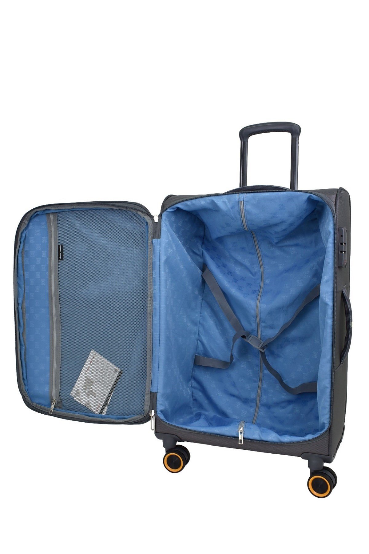 Ultra Light Hafif Lüx Kumaş 3'lü Valiz Seti Pc6000