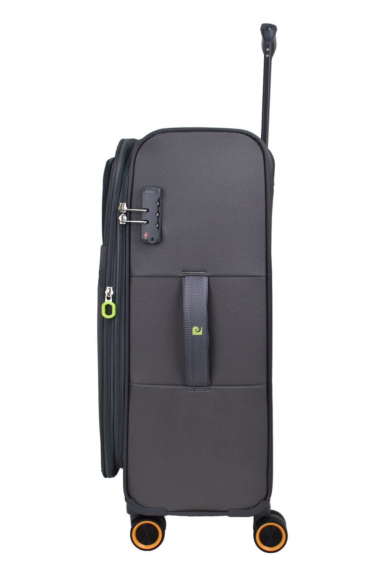 Ultra Light Hafif Lüx Kumaş Orta Boy Valiz Pc6000