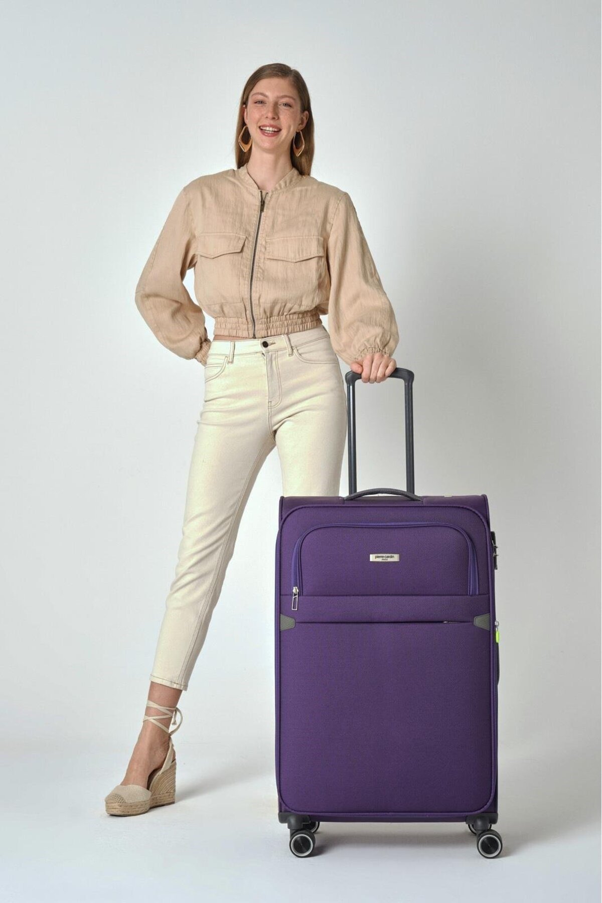 Unisex Büyük, 3'lü Valiz Set 04pc6000