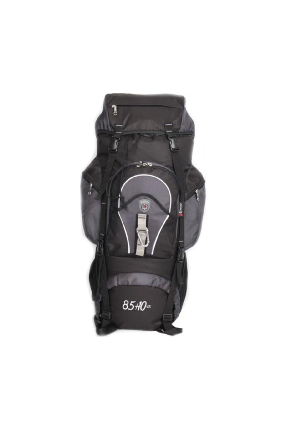 Unisex Dağcı Sırt Çantası 85+10 Litre - Gri