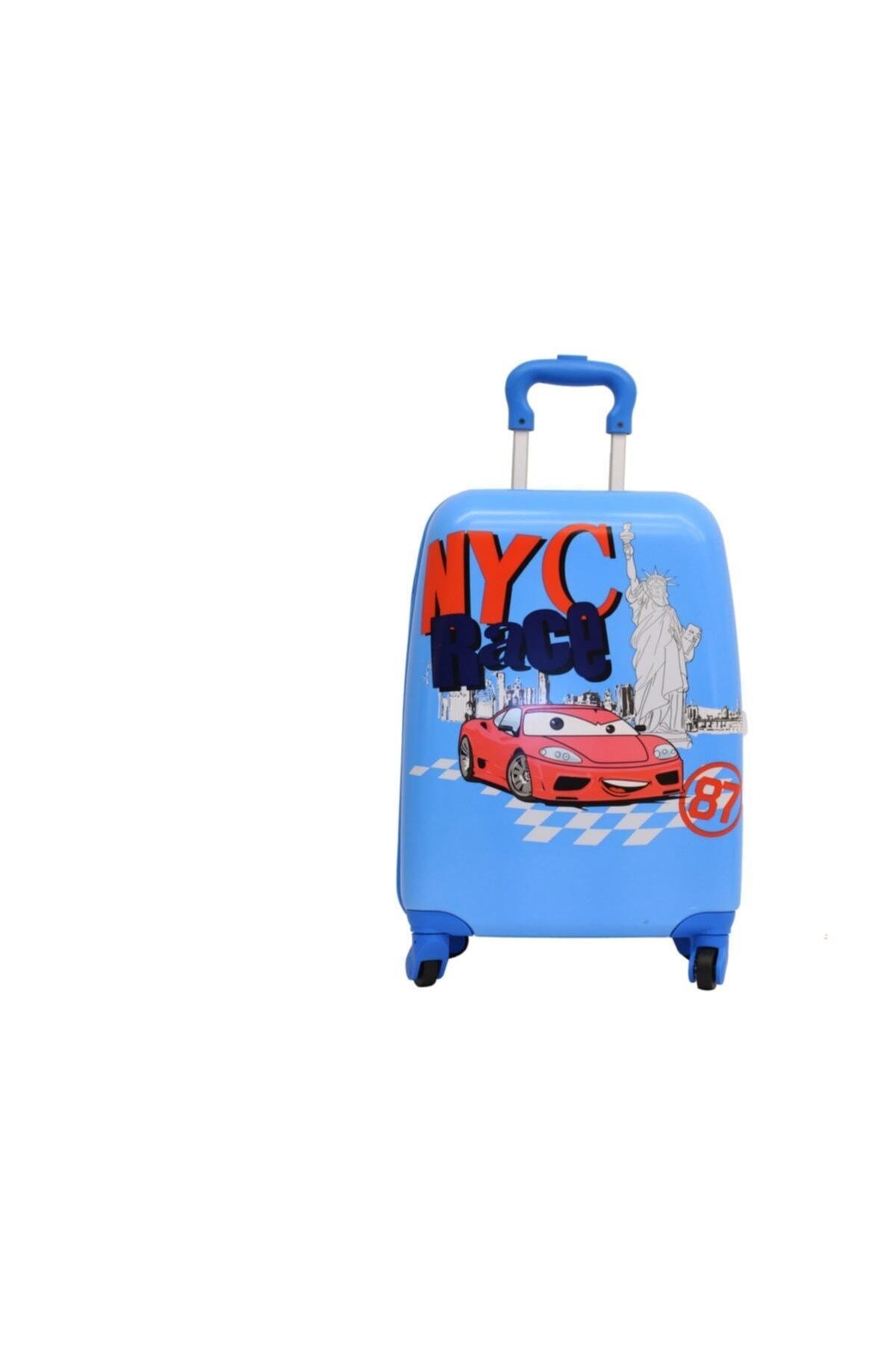 V 307 Nyc Race Mavi Çocuk Valizi, Bavul