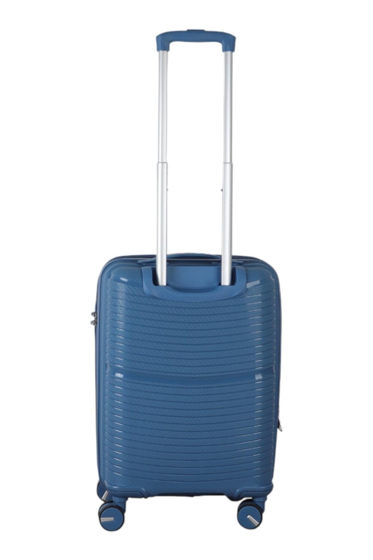 V379 AURA Y.ÜRETİM PP VALİZ 55 CM + 75 CM SİYAH SET
