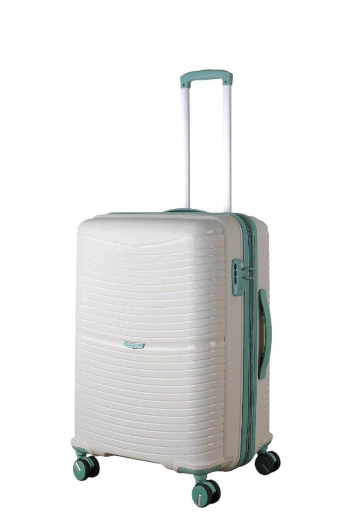 V379 AURA Y.ÜRETİM PP VALİZ 55 CM + 75 CM SİYAH SET