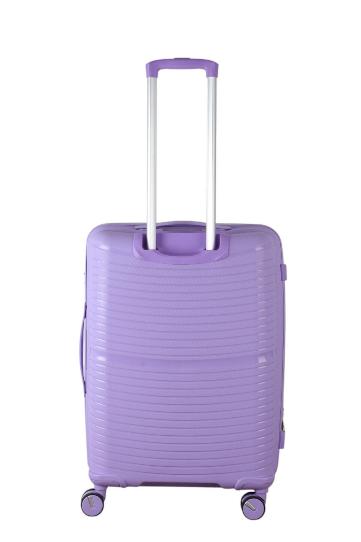 V379 AURA Y.ÜRETİM PP VALİZ 55 CM + 75 CM SİYAH SET