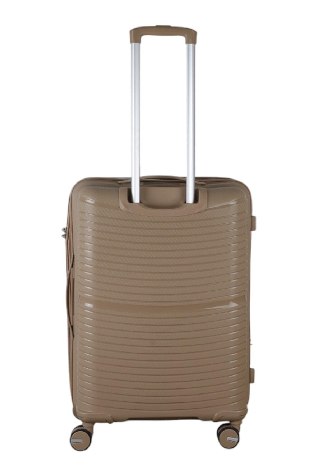V379 AURA Y.ÜRETİM PP VALİZ 55 CM + 75 CM SİYAH SET