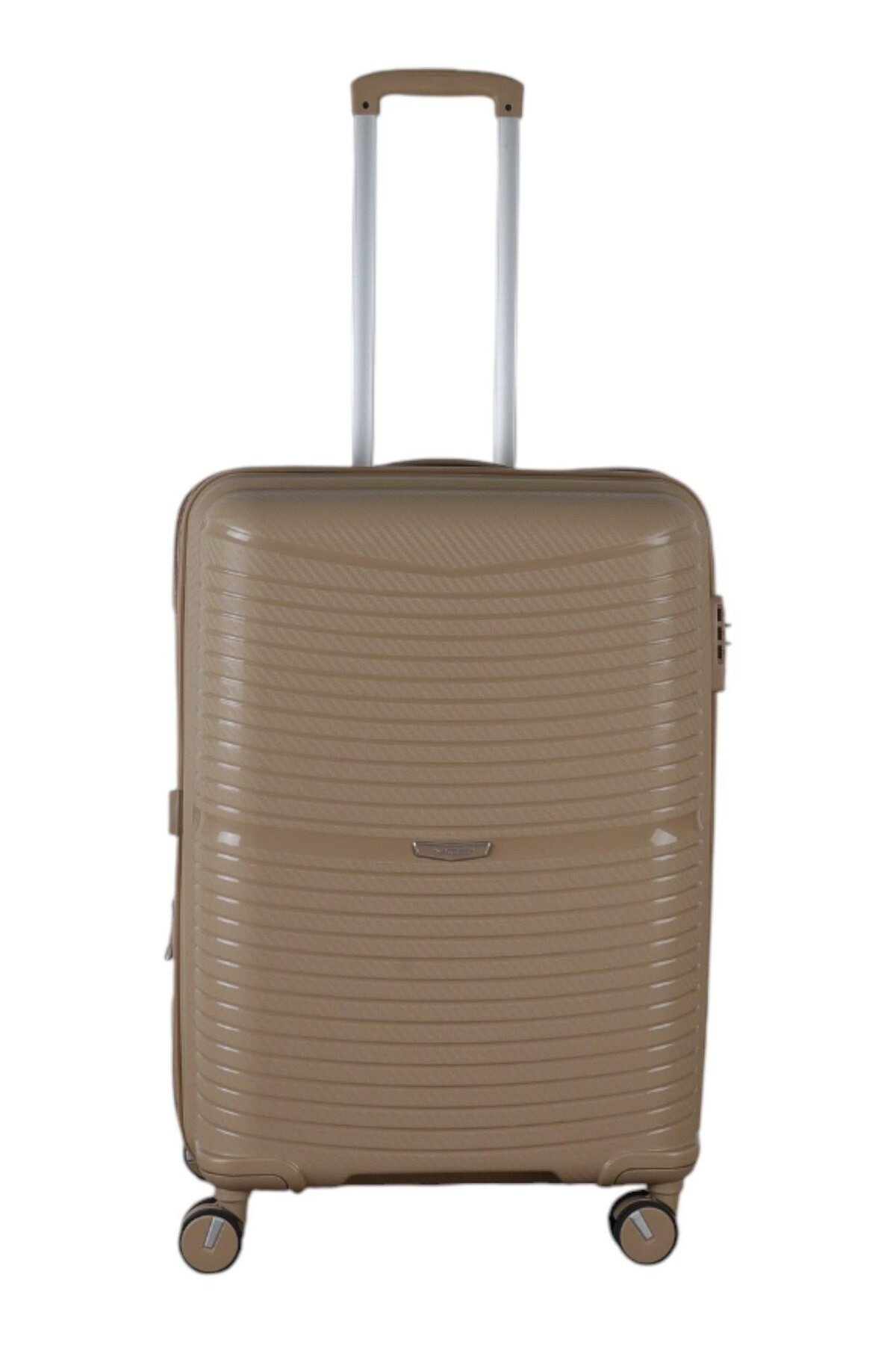 V379 AURA Y.ÜRETİM PP VALİZ 65 CM + 75 CM SİYAH SET