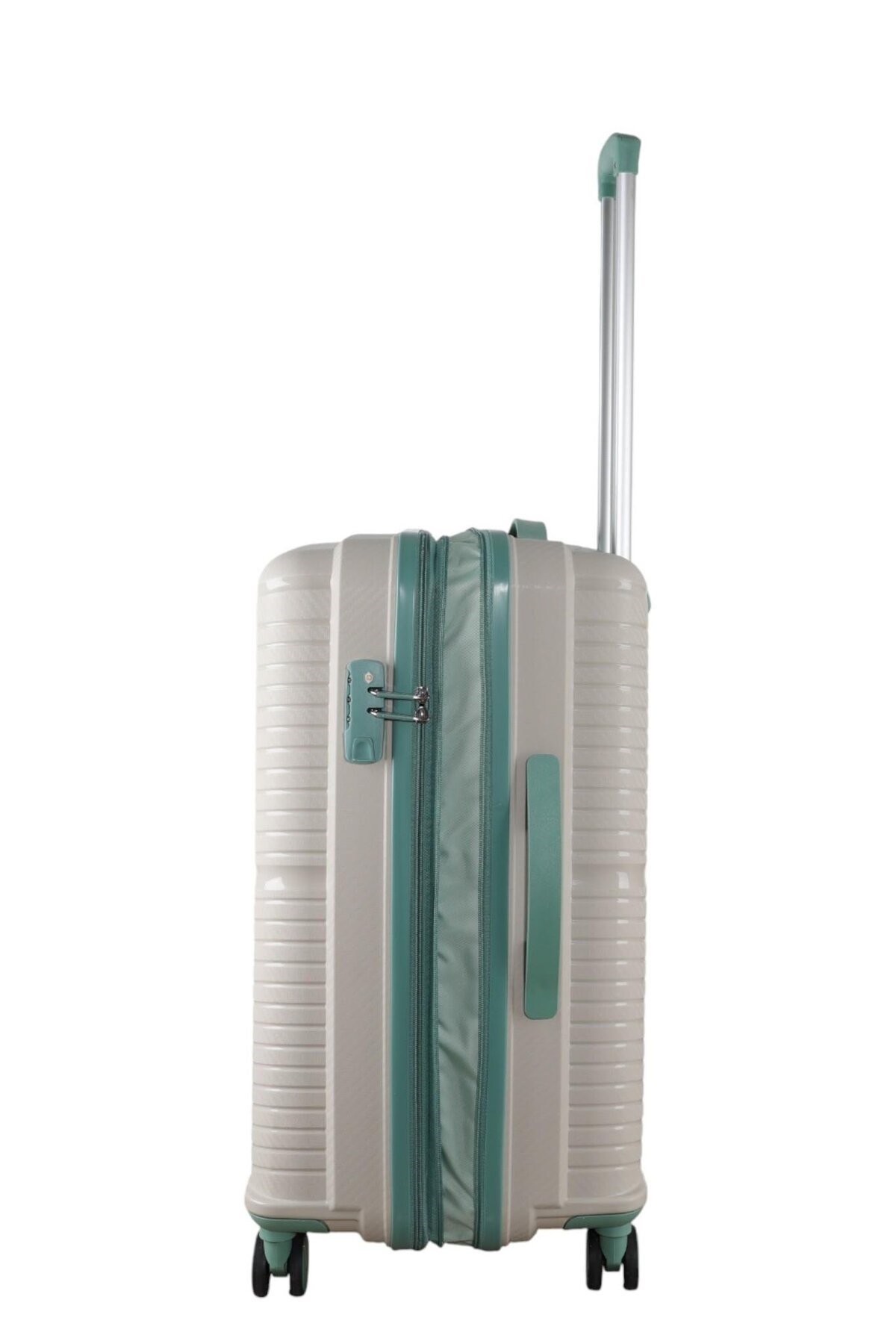 V379 AURA Y.ÜRETİM PP VALİZ 65 CM + 75 CM SİYAH SET