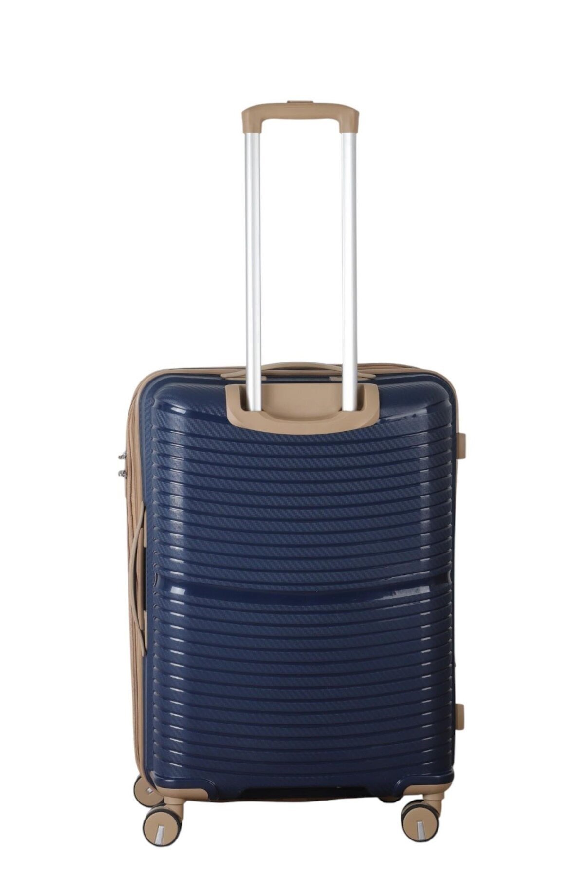 V379 PP Y.ÜRETİM PP VALİZ 55 CM + 65 CM SİYAH SET