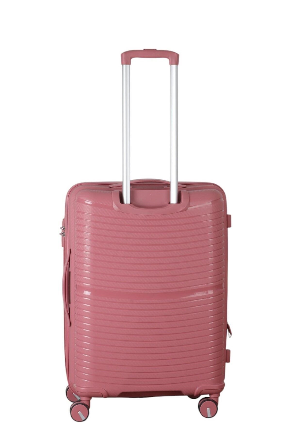 V379 PP Y.ÜRETİM PP VALİZ 55 CM + 65 CM SİYAH SET