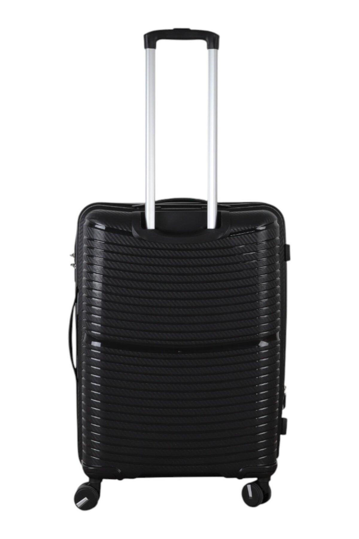 V379 PP Y.ÜRETİM PP VALİZ 55 CM + 65 CM SİYAH SET