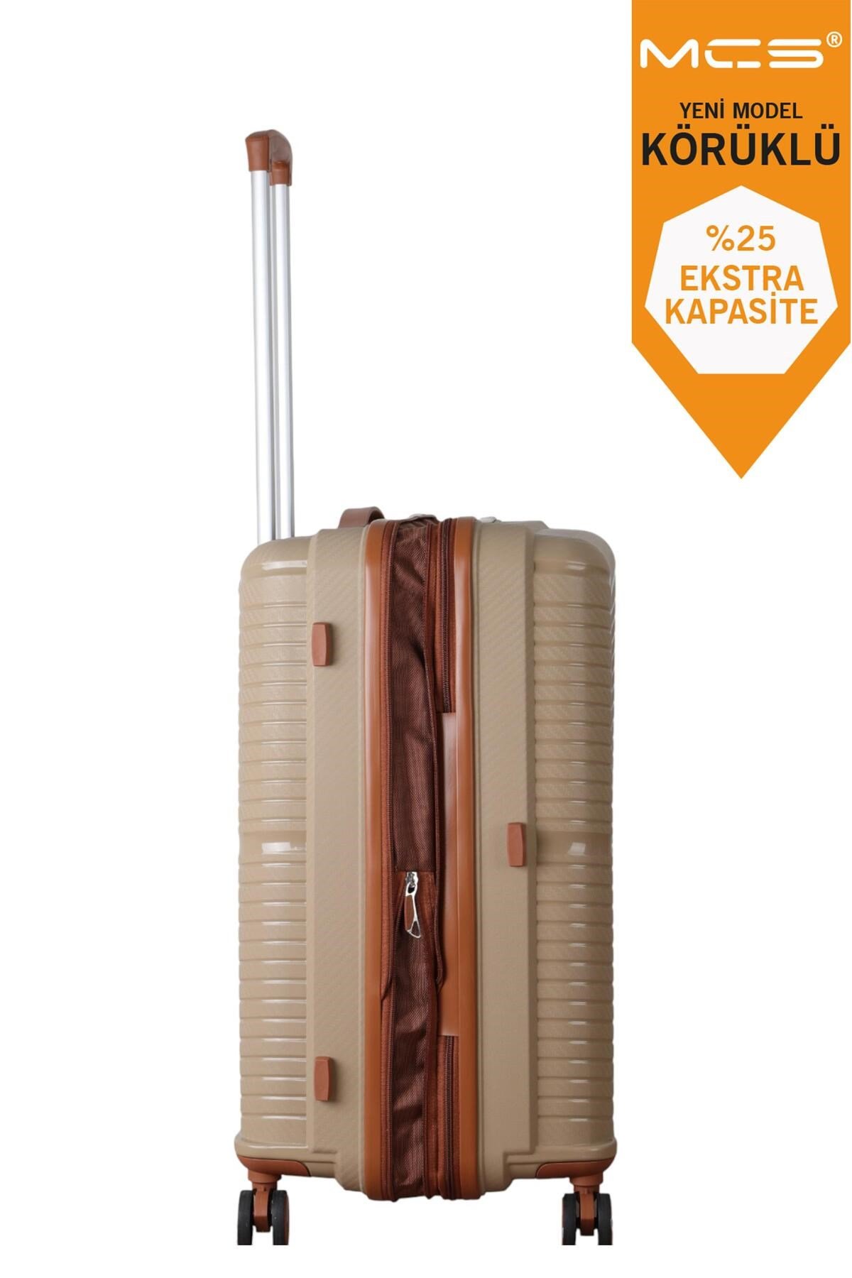 V379 PP Y.ÜRETİM PP VALİZ 55 CM + 65 CM SİYAH SET