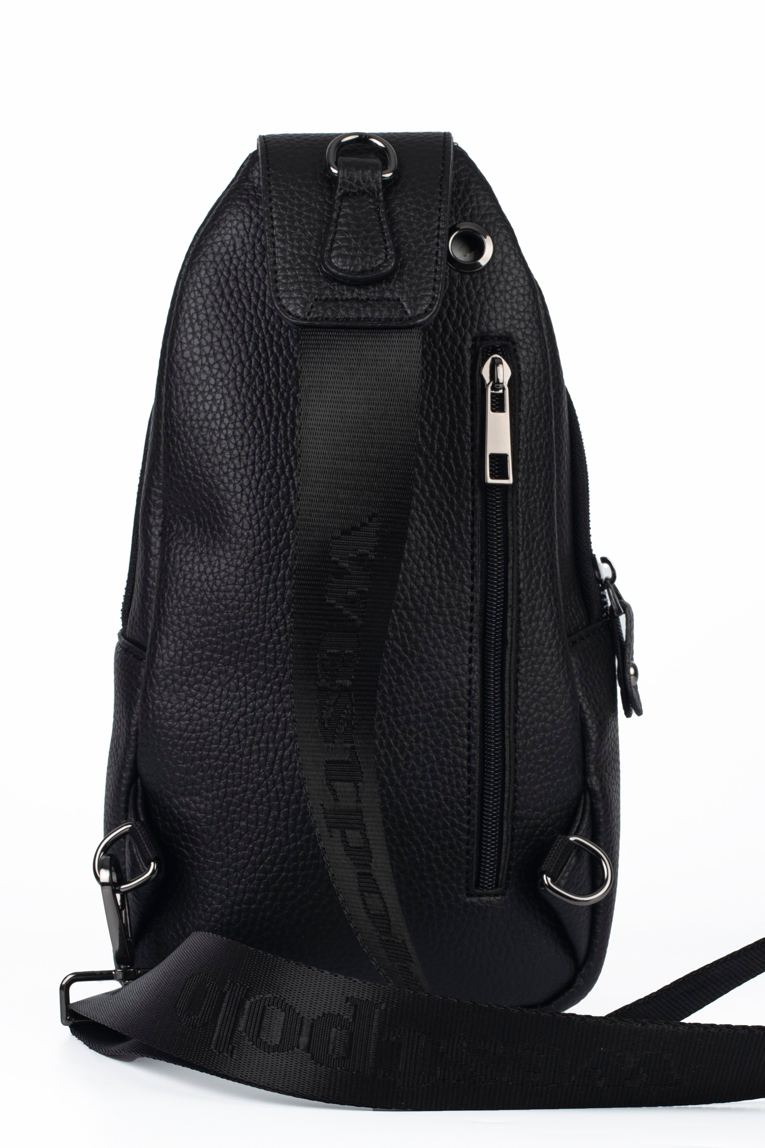 Westpolo Siyah Unisex Body Bag Çarpraz Ve Gögüs Omuz Askılı Çanta 90999