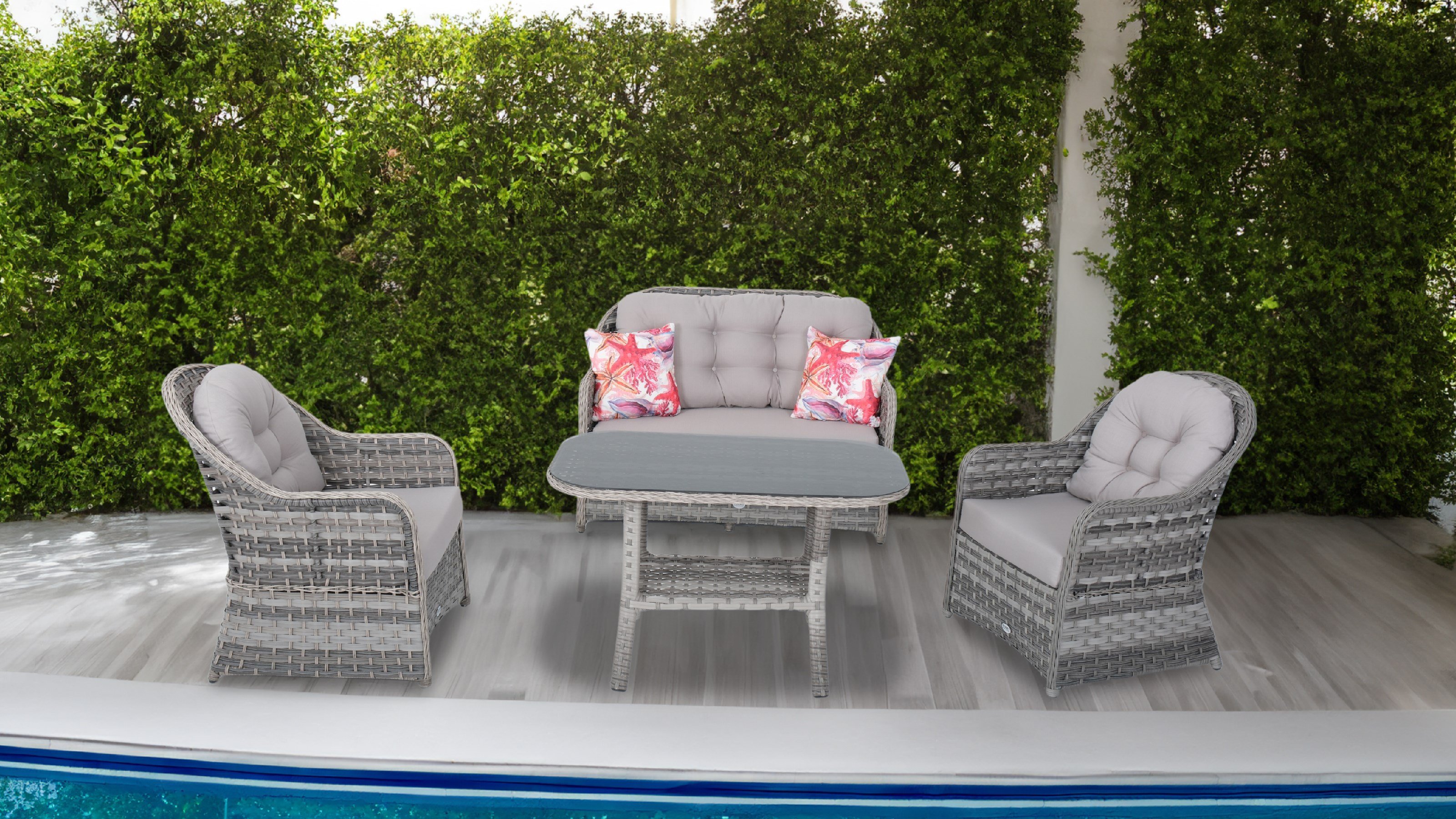 FLEXY GARDEN ADA 708 2Lİ BAHÇE OTURMA GRUBU
