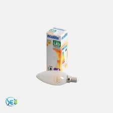 ECOLITE 4W C35 LED SOFT FILAMENT AMPUL 425LM 2700K SARI IŞIK E14 ŞEFFAF CAM SOFT CAM