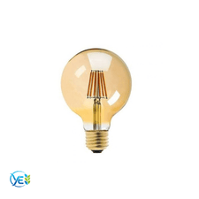 ECOLITE 4W G95 LED GOLD FILAMENT AMPUL GLOBE SERIES 360LM 2200K SICAK SARI IŞIK E27