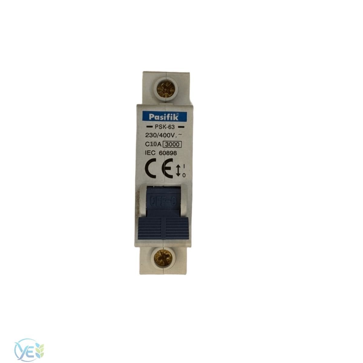 Pasifik PSK-63 Otomatik Sigorta C Tipi 1 Fazlı 10A. 3kA