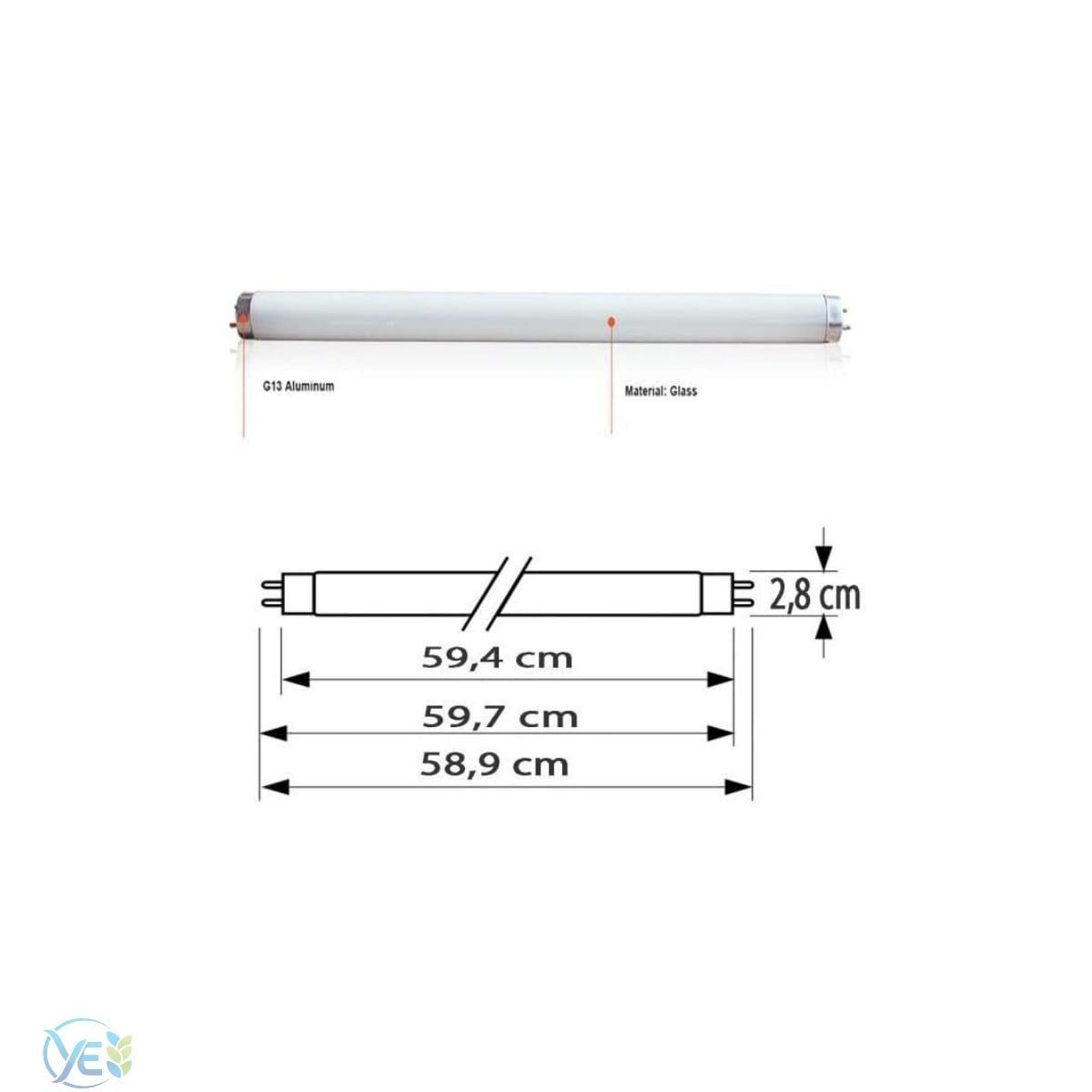 Philips 18W Snow White Floresan Ampul