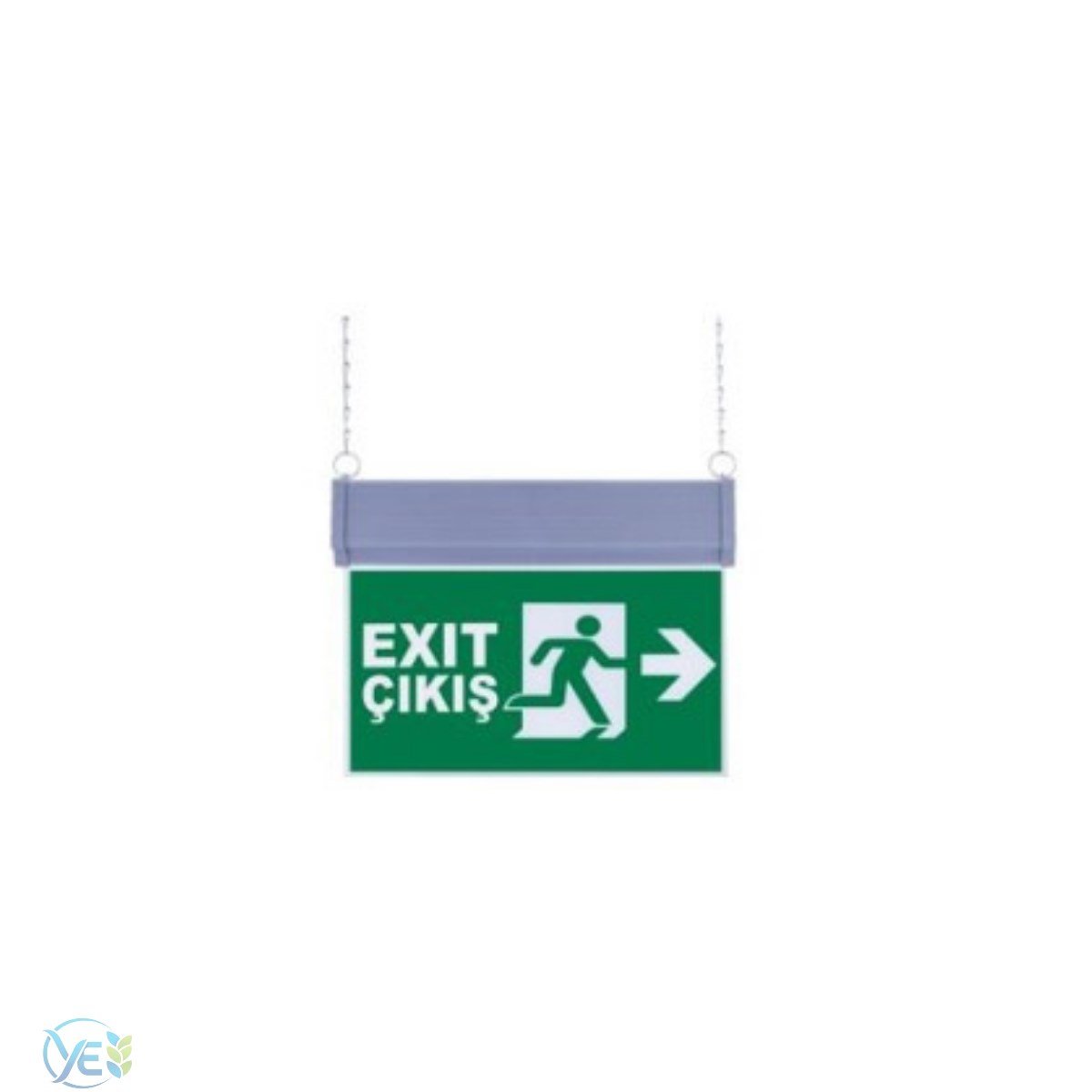 SG051-S2 Çift Yönlü Acil Yönlendirme Armatürü (Zincirli) Sağ-Sol  Exit Çıkış