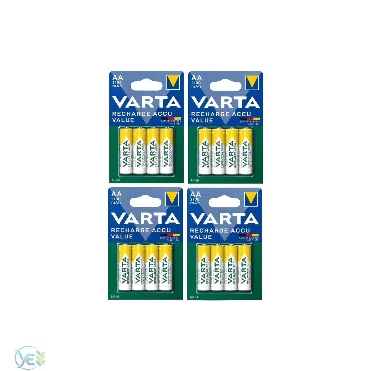 VARTA 56616 2100mAh Şarjlı Pil AA Tip Şarj Edilebilir Ni-MH Pil