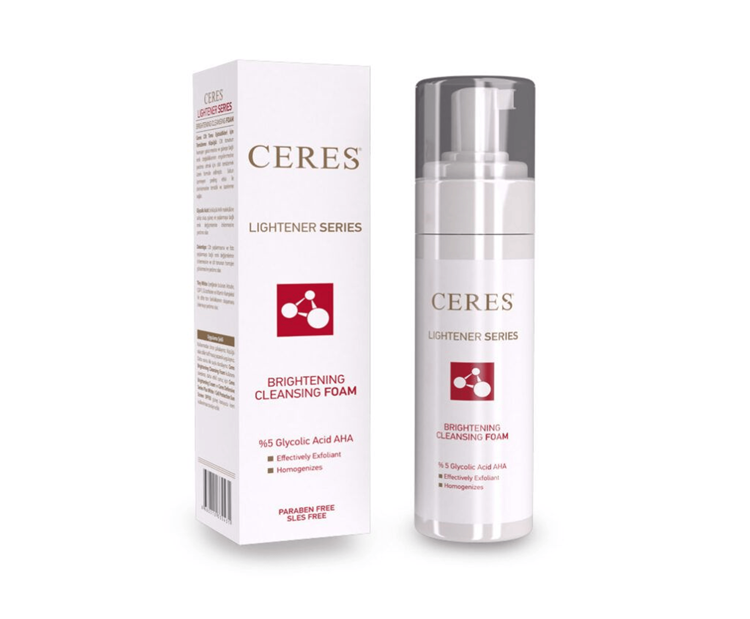 Ceres Brightening Cleasing Foam