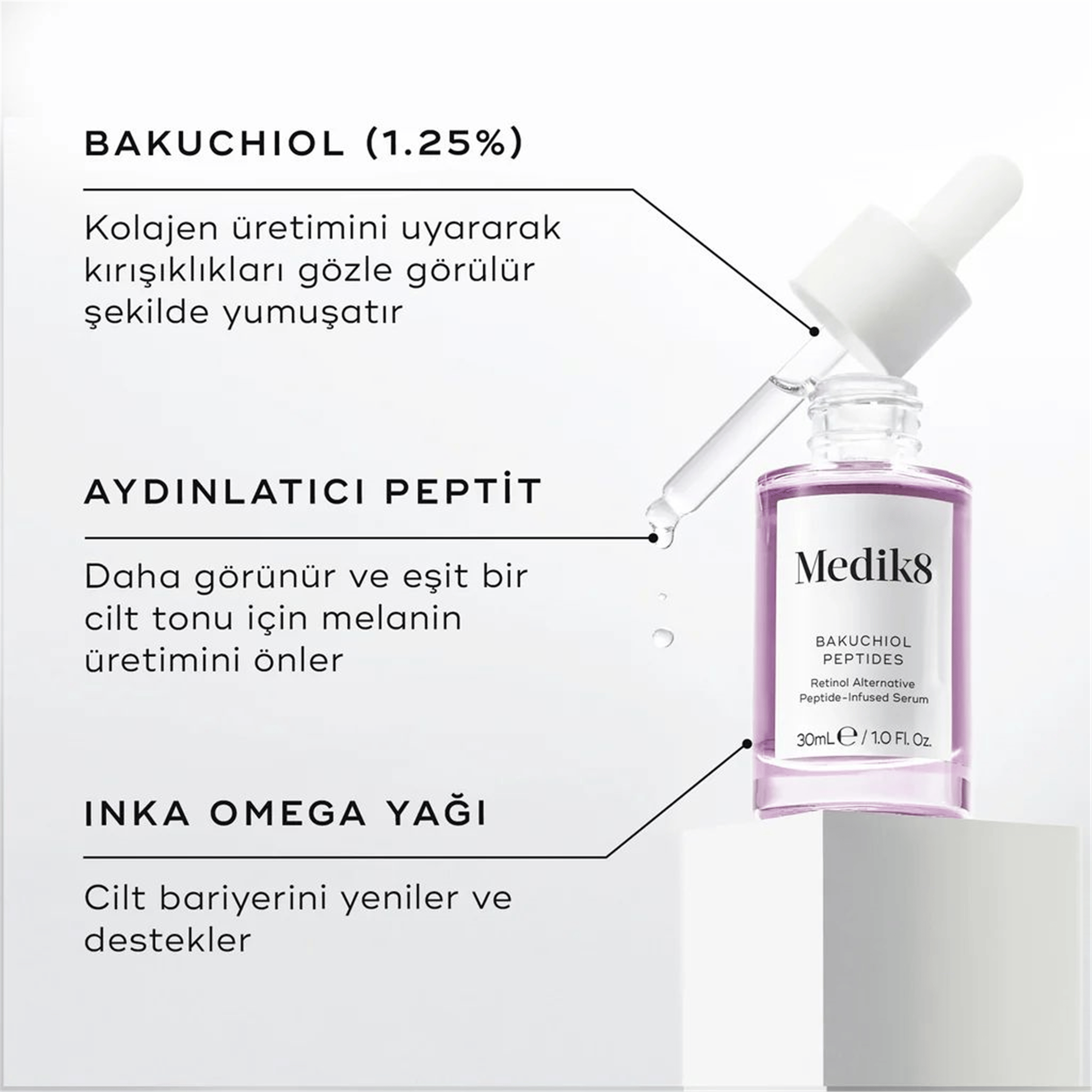 Medik8 Bakuchiol Peptides 30Ml P11593