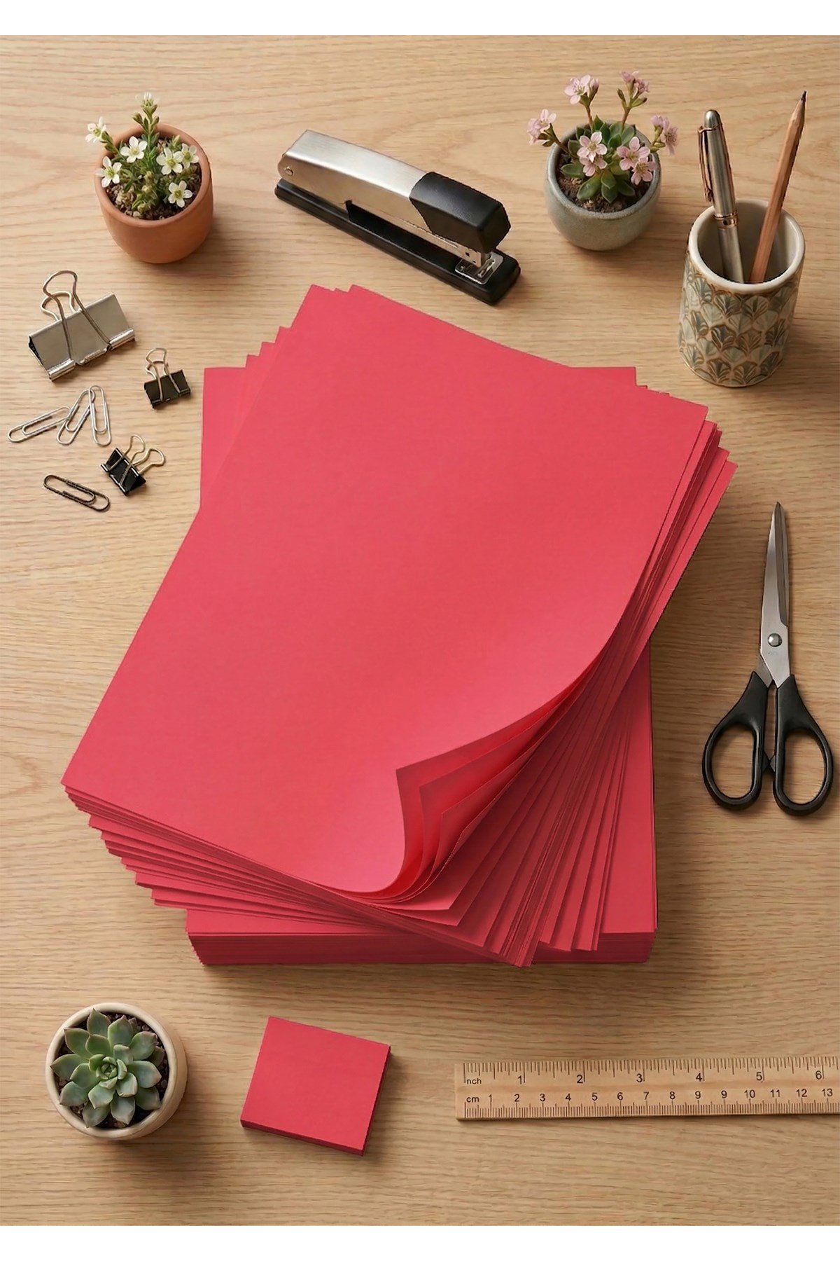 250 Lİ A4 RENKLİ FOTOKOPİ KAĞIDI RED 250