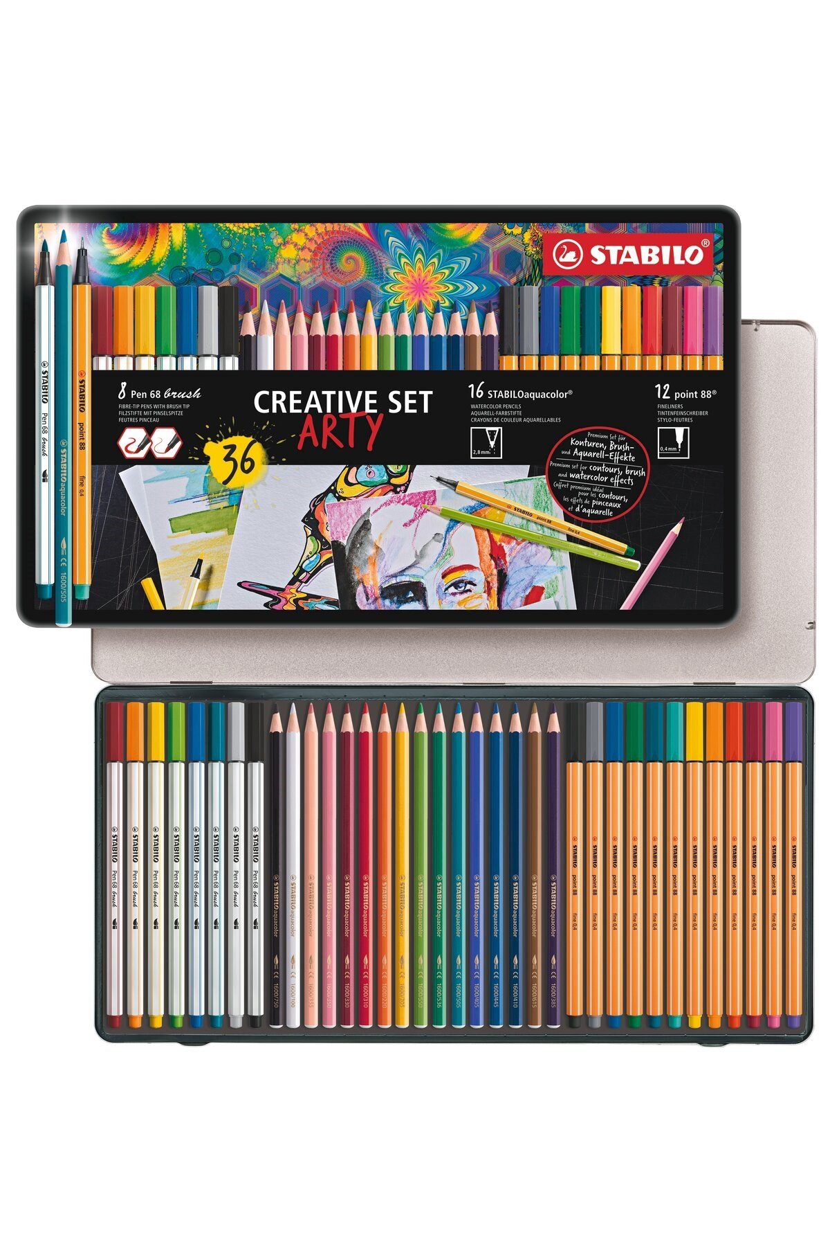 Arty Creative Boyama Seti 36 Parça
