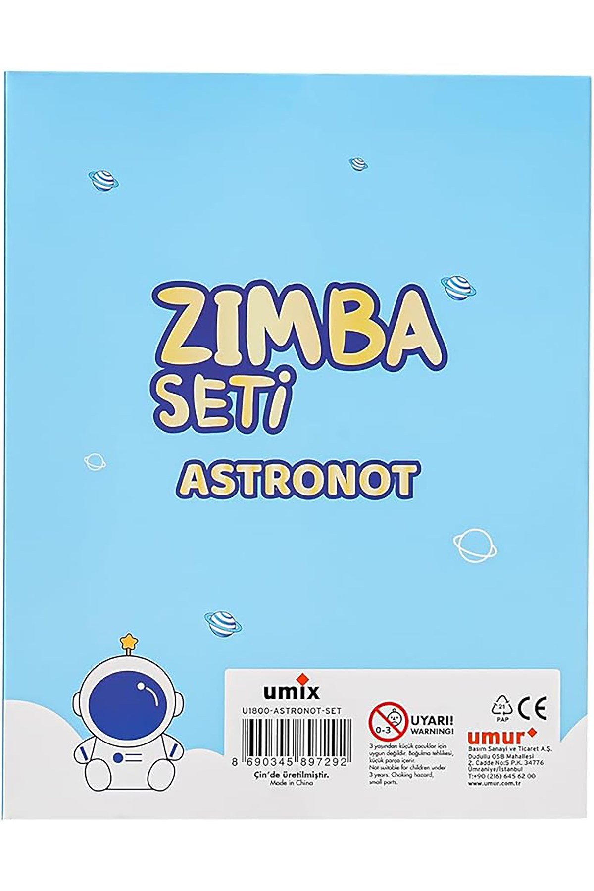 Astronot kırtasiye seti